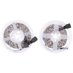 2 unidades de Placa Nú 5050 SMD RGB LED Fita de Luz, 30 LEDs/m, Comprimento: 5m, 12V 2A 100-240V, com Controlador Doodle de 24 Teclas, 5050 SMD RGB LED, 5m x 2