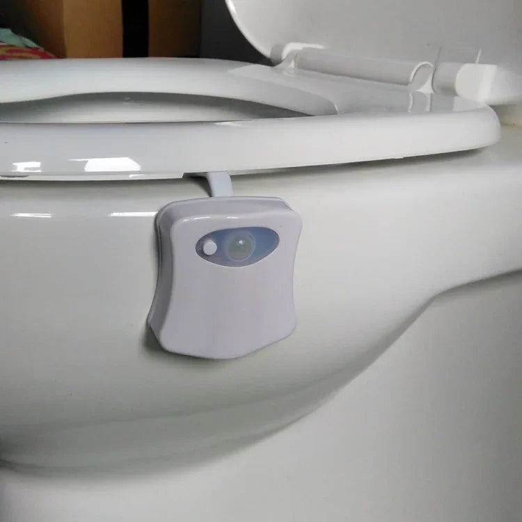 Luzes Noturnas LED para Interior com Sensor de Movimento, 8 Cores, Luz para Tampa de Sanita, LED1660, LED1660US