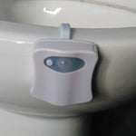 Luzes Noturnas LED para Interior com Sensor de Movimento, 8 Cores, Luz para Tampa de Sanita, LED1660, LED1660US