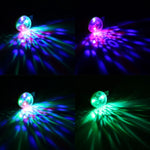 Luz de Efeito Disco DJ KTV com 4 LEDs Mini LED e Controlo por Som, LED1799, LED1799T