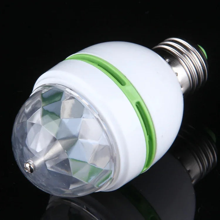 Lâmpada LED Automática Rotativa de Cor Completa para Festa Familiar / KTV / Bares / Hotéis / DJs, AC 85-260V