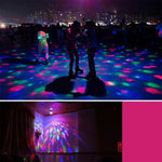 Lâmpada LED Automática Rotativa de Cor Completa para Festa Familiar / KTV / Bares / Hotéis / DJs, AC 85-260V