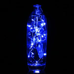 20 LEDs SMD 0603 IP65 Impermeável, Pilhas Botão CR2032, Luz Azul 2m, Luz Verde 2m, Luz Vermelha 2m