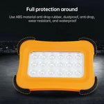 Luz Portátil Solar para Campismo 50W 32 LEDs, Luz Magnética de Emergência com Quatro Níveis de Brilho, Power Bank e Indicador de Bateria