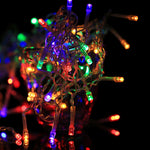 96 LEDs Pequenas Barras de Gelo com Junta Final e Controlador Multifuncional, Ficha US, AC 110V, 3.5m Luz Branca Quente Ficha US, 3.5m Luz Azul Ficha US, 3.5m Luz Colorida Ficha US, 3.5m Luz Roxa Ficha US, 3.5m Luz Branca Ficha US
