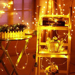 96 LEDs Pequenas Barras de Gelo com Junta Final e Controlador Multifuncional, Ficha US, AC 110V, 3.5m Luz Branca Quente Ficha US, 3.5m Luz Azul Ficha US, 3.5m Luz Colorida Ficha US, 3.5m Luz Roxa Ficha US, 3.5m Luz Branca Ficha US