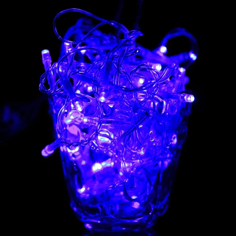 Cortina de Luz com 300 LEDs, Junta Final e Controlador Multifuncional com Memória, Impermeável, Ficha EU, AC 220V, Luz Azul Ficha EU, Luz Colorida Ficha EU, Luz Branca Ficha EU, Luz Branca Quente Ficha EU