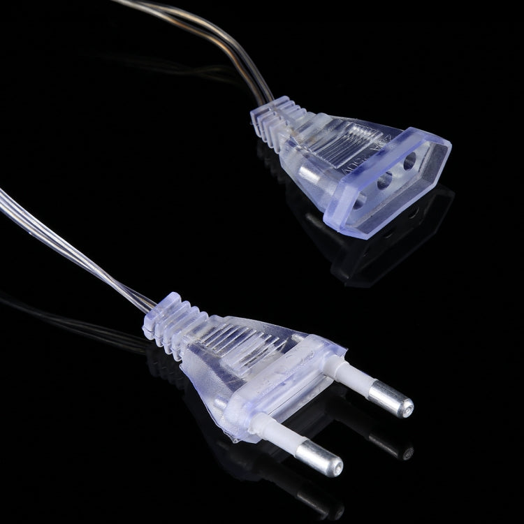 Luz de Cordão Reticular com 200 LEDs com Junta Final e Controlador Multifuncional, Branco Quente Ficha UE, Luz Azul Ficha UE, Luz Colorida Ficha UE, Luz Roxa Ficha UE, Luz Branca Ficha UE