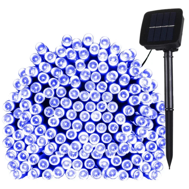 Luz Decorativa de Férias com 100 LEDs, 17m Luz Azul, 17m Luz Colorida, 17m Luz Branca, 17m Luz Branca Quente