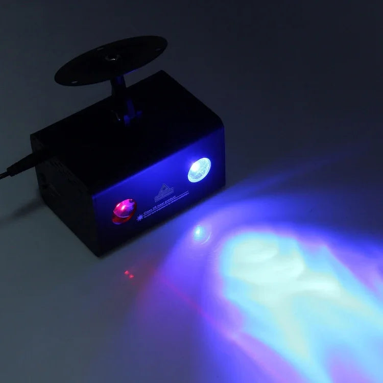 Lâmpada de Luz Estelar Fantástica e Romântica para Decoração Familiar, Luz de Ambiente para KTV, Discoteca, Pub e Festa com Suporte, Activação por Som, Reprodução Automática e Controlo Remoto Manual