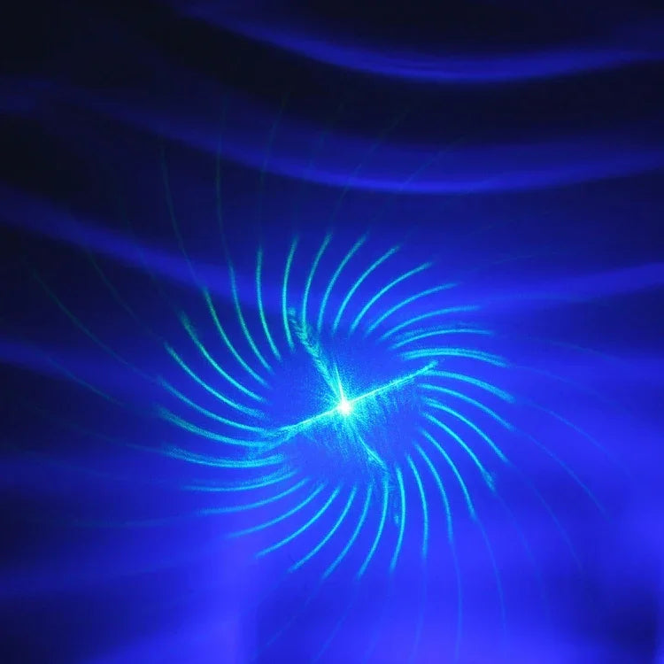 Lâmpada de Luz Estelar Fantástica e Romântica para Decoração Familiar, Luz de Ambiente para KTV, Discoteca, Pub e Festa com Suporte, Activação por Som, Reprodução Automática e Controlo Remoto Manual