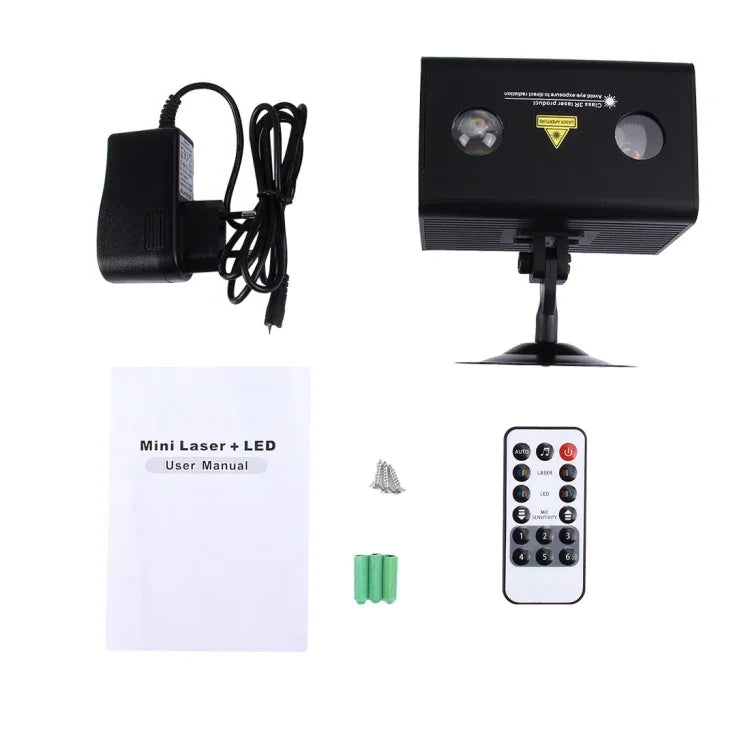 Lâmpada de Luz Estelar Fantástica e Romântica para Decoração Familiar, Luz de Ambiente para KTV, Discoteca, Pub e Festa com Suporte, Activação por Som, Reprodução Automática e Controlo Remoto Manual