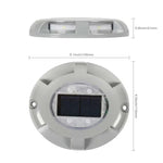Lâmpada Enterrada LED Solar IP68 Impermeável para Jardim e Relva Exterior