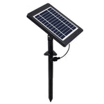 Projetor Solar de Relva 3 em 1 com Luz Vermelha, Verde e Azul para Piscina, Luz Vermelha, Verde e Azul