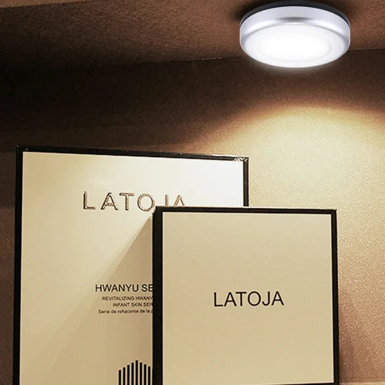Mini Lâmpada com 6 LEDs para Roupeiro / Armário / Escadas / Quarto, Distância do Sensor: 5m, DC 5V