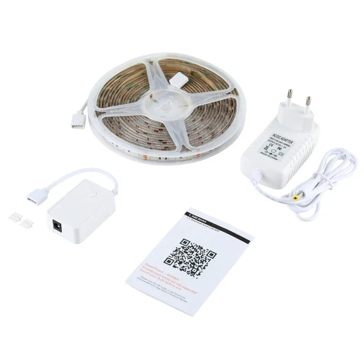 300 LEDs SMD 5050 Luz Colorida Controle Remoto por APP Compatível com Alexa & Google Home