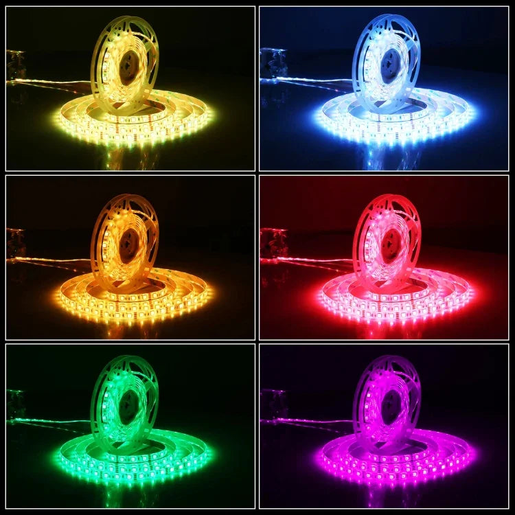 300 LEDs SMD 5050 Luz Colorida Controle Remoto por APP Compatível com Alexa & Google Home