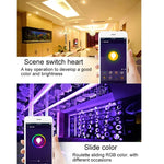 300 LEDs SMD 5050 Luz Colorida Controle Remoto por APP Compatível com Alexa & Google Home