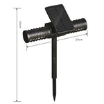 Luz Mata-Mosquitos Solar SZ-16008 para Exterior IP65 à Prova de Água, LED para Jardim, Plug de Chão, Armadilha Decorativa para Relva