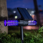 Luz Mata-Mosquitos Solar SZ-16008 para Exterior IP65 à Prova de Água, LED para Jardim, Plug de Chão, Armadilha Decorativa para Relva