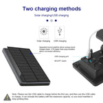 Luz Mata-Mosquitos Solar SZ-16008 para Exterior IP65 à Prova de Água, LED para Jardim, Plug de Chão, Armadilha Decorativa para Relva