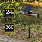 Luz Mata-Mosquitos Solar SZ-16008 para Exterior IP65 à Prova de Água, LED para Jardim, Plug de Chão, Armadilha Decorativa para Relva