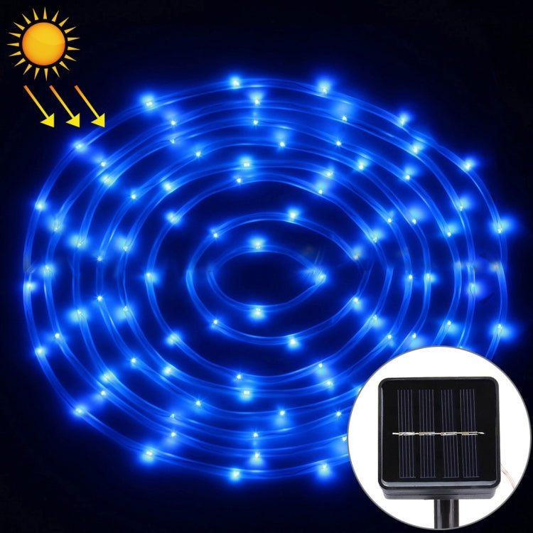 Painel Solar Resistente à Água 50 LED, 5m 50LED Luz Azul, 5m 50LED Luz Branca, 5m 50LED Luz Branca Quente