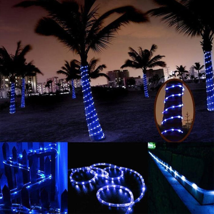 Painel Solar Resistente à Água 50 LED, 5m 50LED Luz Azul, 5m 50LED Luz Branca, 5m 50LED Luz Branca Quente