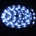 Painel Solar Resistente à Água 50 LED, 5m 50LED Luz Azul, 5m 50LED Luz Branca, 5m 50LED Luz Branca Quente