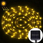 Painel Solar Resistente à Água 50 LED, 5m 50LED Luz Azul, 5m 50LED Luz Branca, 5m 50LED Luz Branca Quente