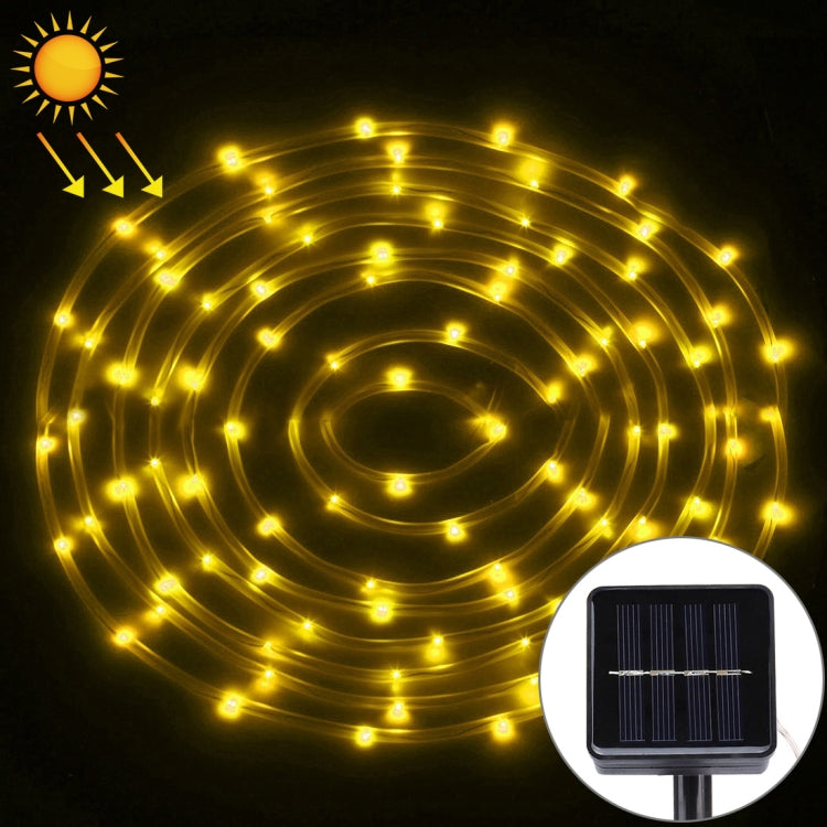 Painel Solar Resistente à Água 50 LED, 5m 50LED Luz Azul, 5m 50LED Luz Branca, 5m 50LED Luz Branca Quente