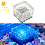 Luz Enterrada LED Solar Quadrada com Vidro Temperado para Exterior, Decoração de Jardim IP55 à Prova de Água, Tamanho: 7 x 7 x 5cm
