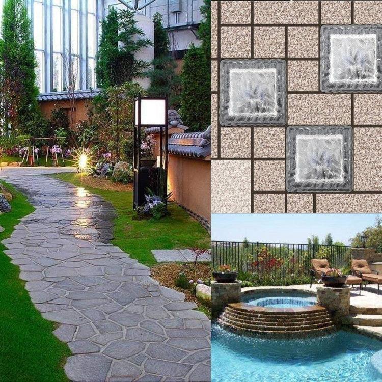 Luz Enterrada LED Solar Quadrada com Vidro Temperado para Exterior, Decoração de Jardim IP55 à Prova de Água, Tamanho: 7 x 7 x 5cm