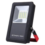 Luzes de Aviso Piscantes Portáteis com 24 LEDs SMD5730 2400LM 6000-6500K Vermelho e Azul com Suporte, 30W/2400LM 6000-6500K