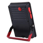 Luzes de Aviso Piscantes Portáteis com 24 LEDs SMD5730 2400LM 6000-6500K Vermelho e Azul com Suporte, 30W/2400LM 6000-6500K