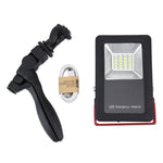 Luzes de Aviso Piscantes Portáteis com 24 LEDs SMD5730 2400LM 6000-6500K Vermelho e Azul com Suporte, 30W/2400LM 6000-6500K