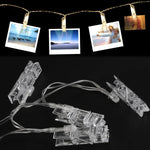 80 LEDs, 3 pilhas AA, caixa, corrente de luz decorativa para casa, pendurar quadros, festa DIY, casamento, decoração de Natal, 10m