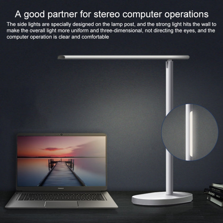 Lâmpada de Secretária LED Inteligente Original Huawei OPPLE Dobrável Ajustável para Leitura, Luzes de Brilho, Suporta HUAWEI HiLink
