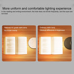 Lâmpada de Secretária LED Inteligente Original Huawei OPPLE Dobrável Ajustável para Leitura, Luzes de Brilho, Suporta HUAWEI HiLink