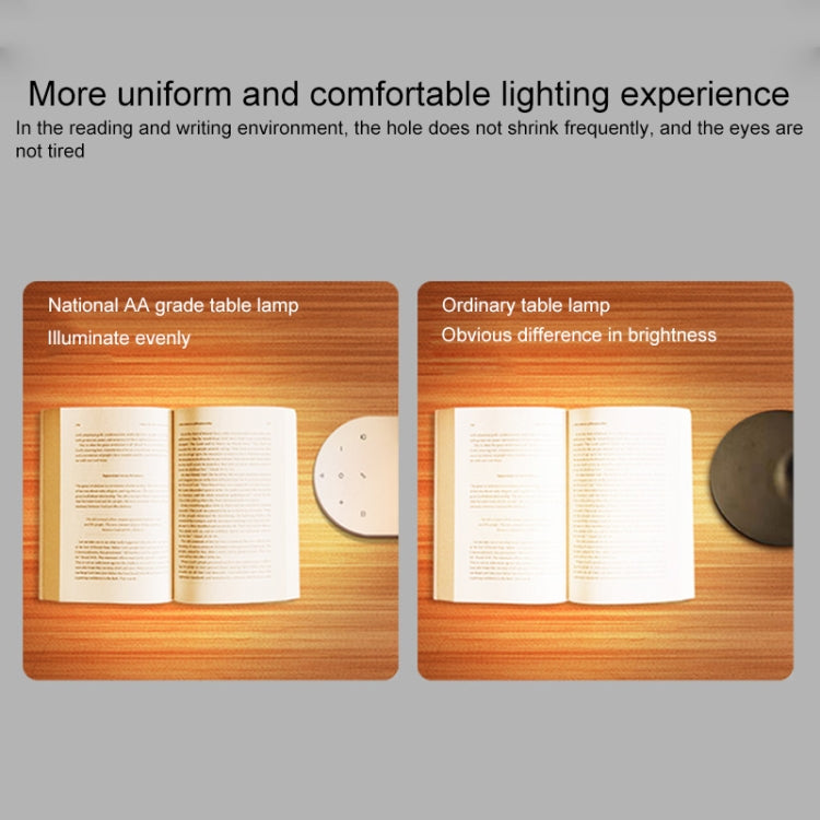 Lâmpada de Secretária LED Inteligente Original Huawei OPPLE Dobrável Ajustável para Leitura, Luzes de Brilho, Suporta HUAWEI HiLink