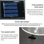 Lâmpada de Relva para Quinta com Mata-Mosquitos Solar LED, IP44 à Prova de Água