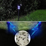 Lâmpada de Relva para Quinta com Mata-Mosquitos Solar LED, IP44 à Prova de Água