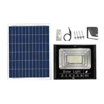 Projetor Solar 10W 100 LEDs IP67 à Prova de Água com Controlo Remoto, 10W