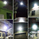 Projetor Solar 10W 100 LEDs IP67 à Prova de Água com Controlo Remoto, 10W
