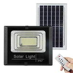 Projetor Solar 30W 170 LEDs IP67 à Prova de Água com Controlo Remoto, 30W