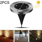 Lâmpada Subterrânea SMD 5050 para Caminho Exterior, Jardim e Decking LED, 4 LEDs Luz Branca, 4 LEDs Luz Branca Quente