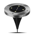 Lâmpada Subterrânea SMD 5050 para Caminho Exterior, Jardim e Decking LED, 4 LEDs Luz Branca, 4 LEDs Luz Branca Quente