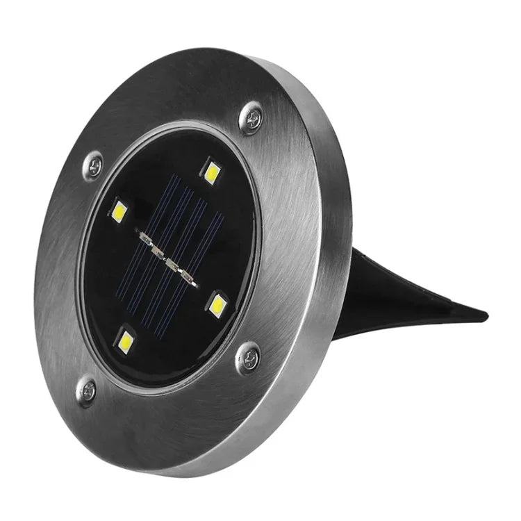 Lâmpada Subterrânea SMD 5050 para Caminho Exterior, Jardim e Decking LED, 4 LEDs Luz Branca, 4 LEDs Luz Branca Quente