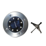 Lâmpada Subterrânea SMD 5050 para Caminho Exterior, Jardim e Decking LED, 8 LEDs Luz Branca, 8 LEDs Luz Branca Quente