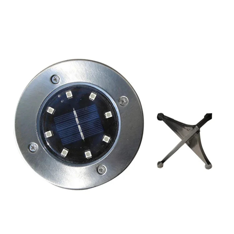 Lâmpada Subterrânea SMD 5050 para Caminho Exterior, Jardim e Decking LED, 8 LEDs Luz Branca, 8 LEDs Luz Branca Quente
